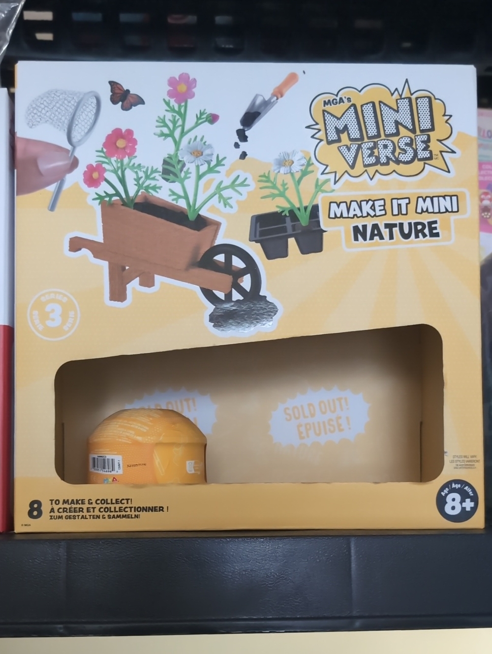 🌸 Miniverse Nature Series 3 Display Box + 1 Sealed Blind Ball (65g) Bundle 🌵